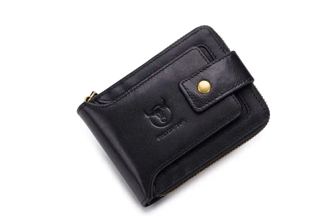 Δερμάτινο πορτοφόλι Bull Captain QB-231 μαύρο