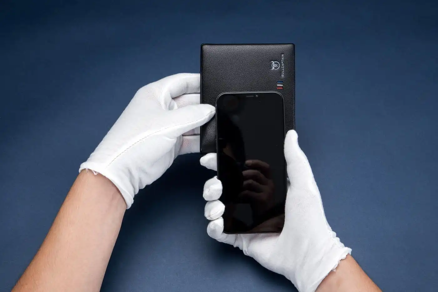 Δερμάτινο πορτοφόλι Bull Captain QB003 μαύρο