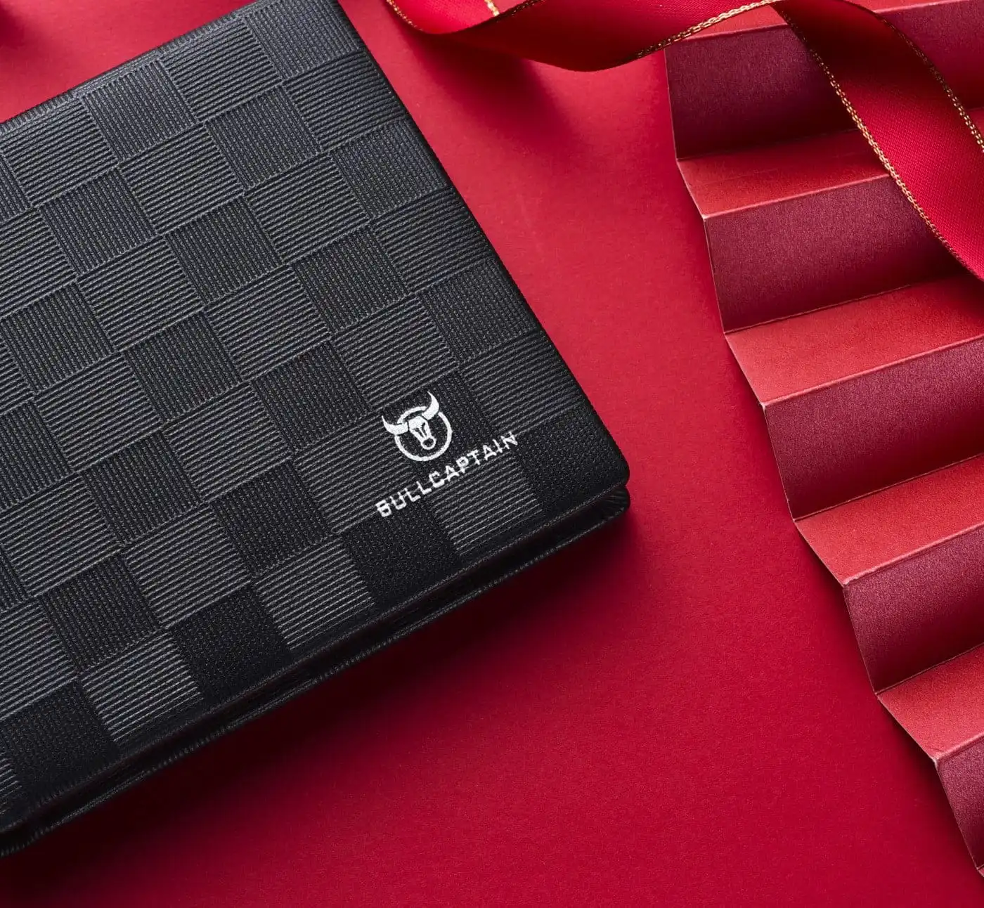 Δερμάτινο πορτοφόλι Bull Captain QB005 μαύρο