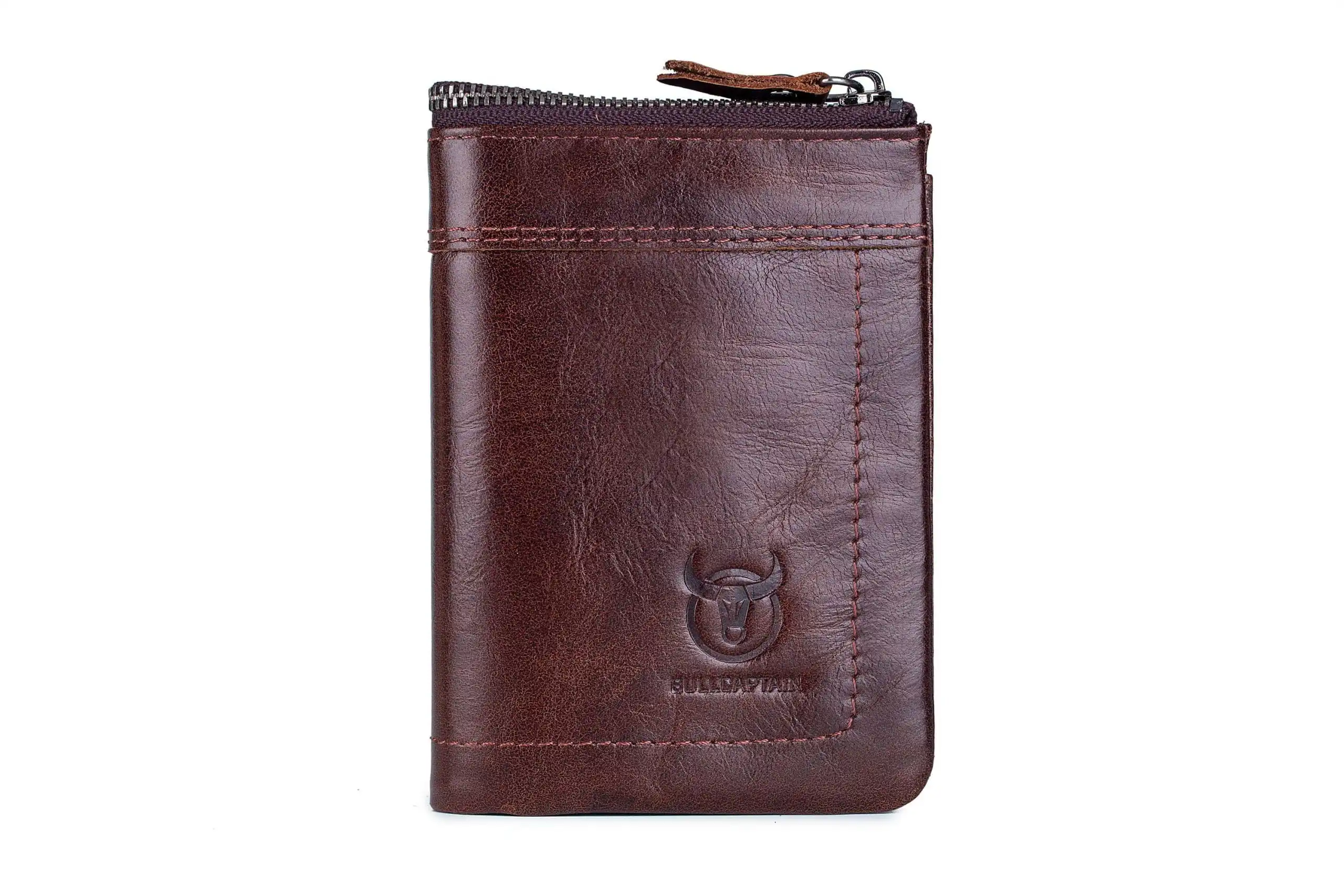 Δερμάτινο πορτοφόλι Bull Captain QB051 Σκούρο καφέ Δερμάτινο πορτοφόλι Bull Captain QB051 Σκούρο καφέ