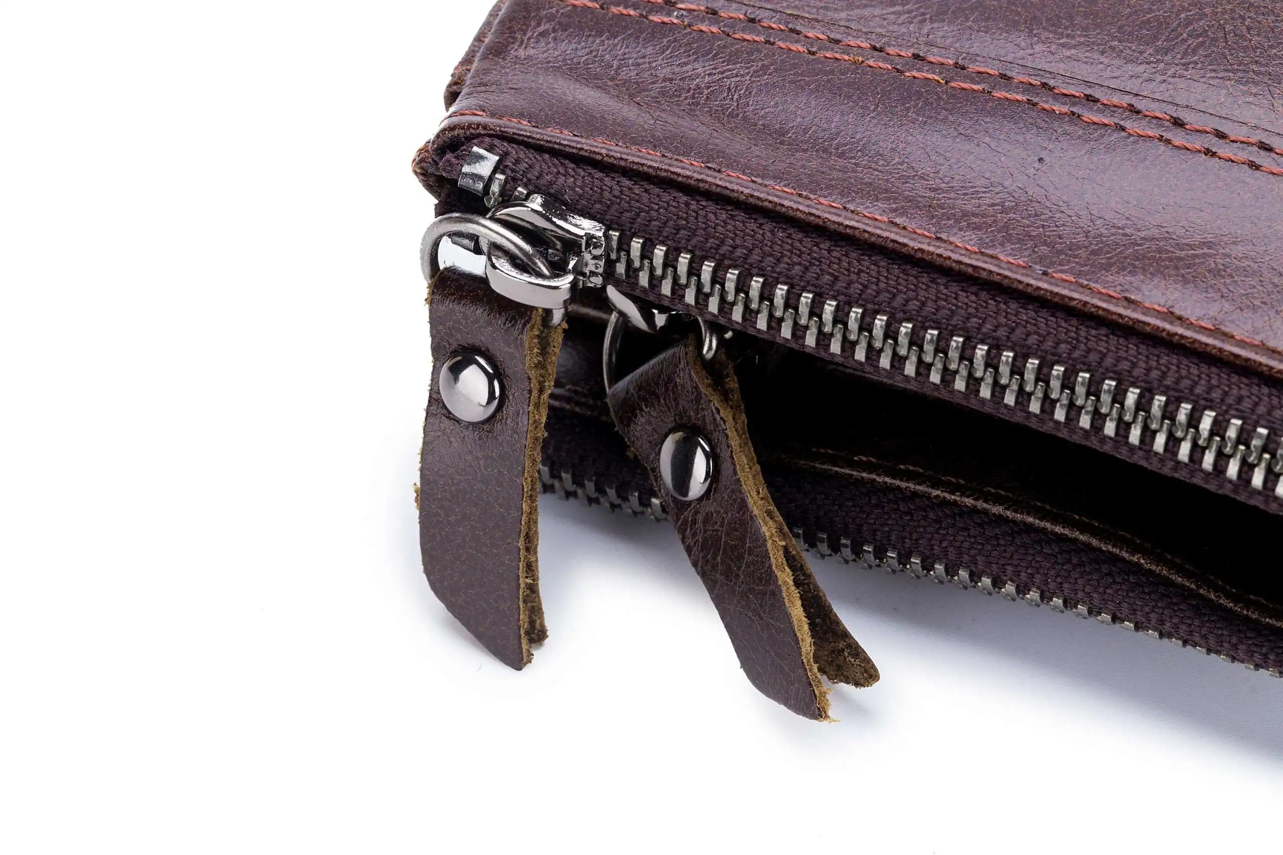 Δερμάτινο πορτοφόλι Bull Captain QB051 Σκούρο καφέ