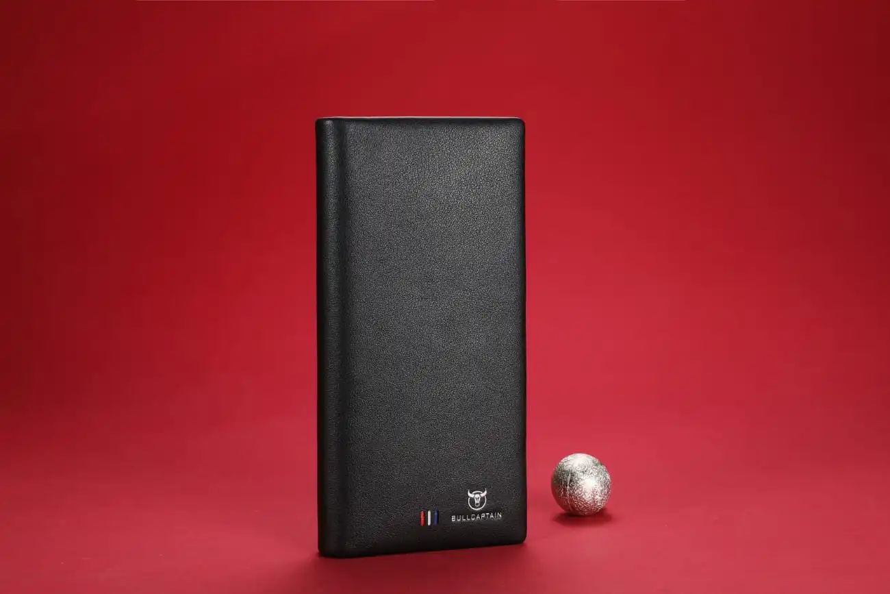 Δερμάτινο πορτοφόλι Bull Captain QB0901μαύρο