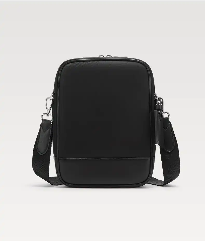 Τσαντάκι ώμου χιαστί Premium Collection Bange QD751 μαύρο