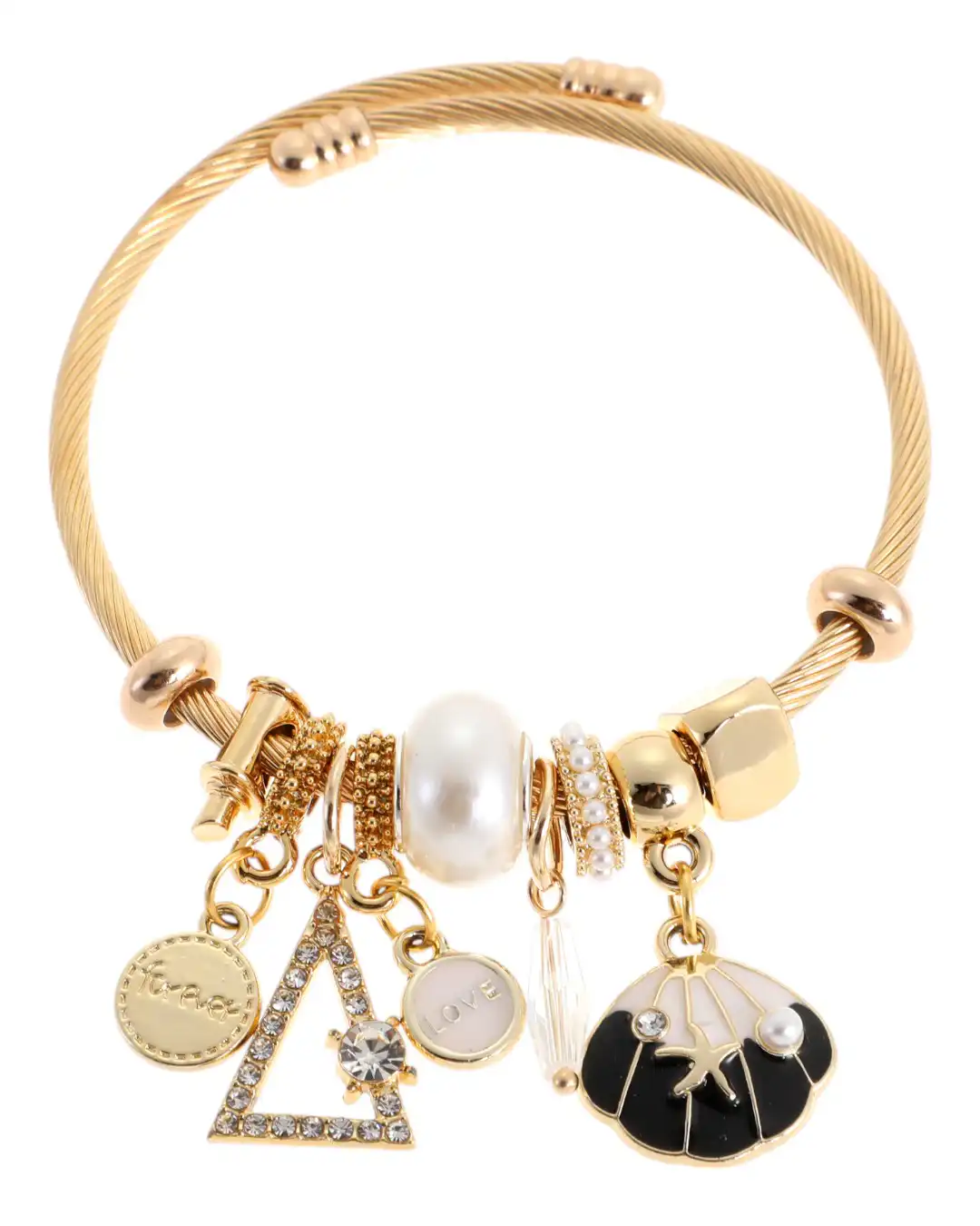 Βραχιόλι κοχύλι QW-8104-15 – Ασπρο