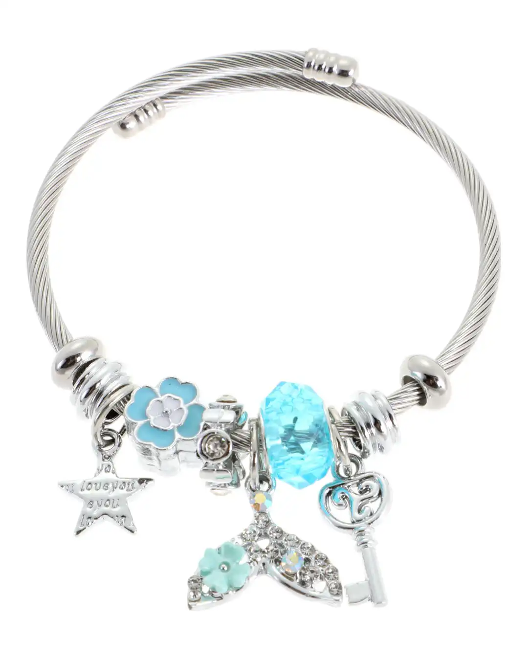 Βραχιόλι γοργονοουρά QW-8105-15 – Γαλάζιο