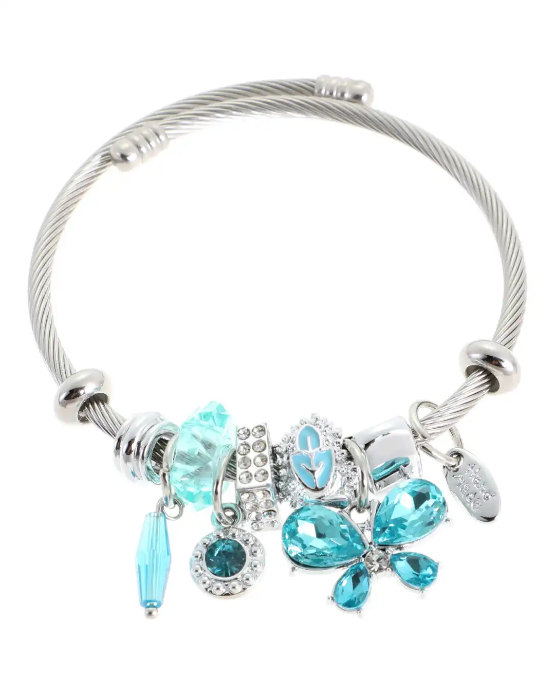 Βραχιόλι πεταλούδα QW-8107-15 – Γαλάζιο