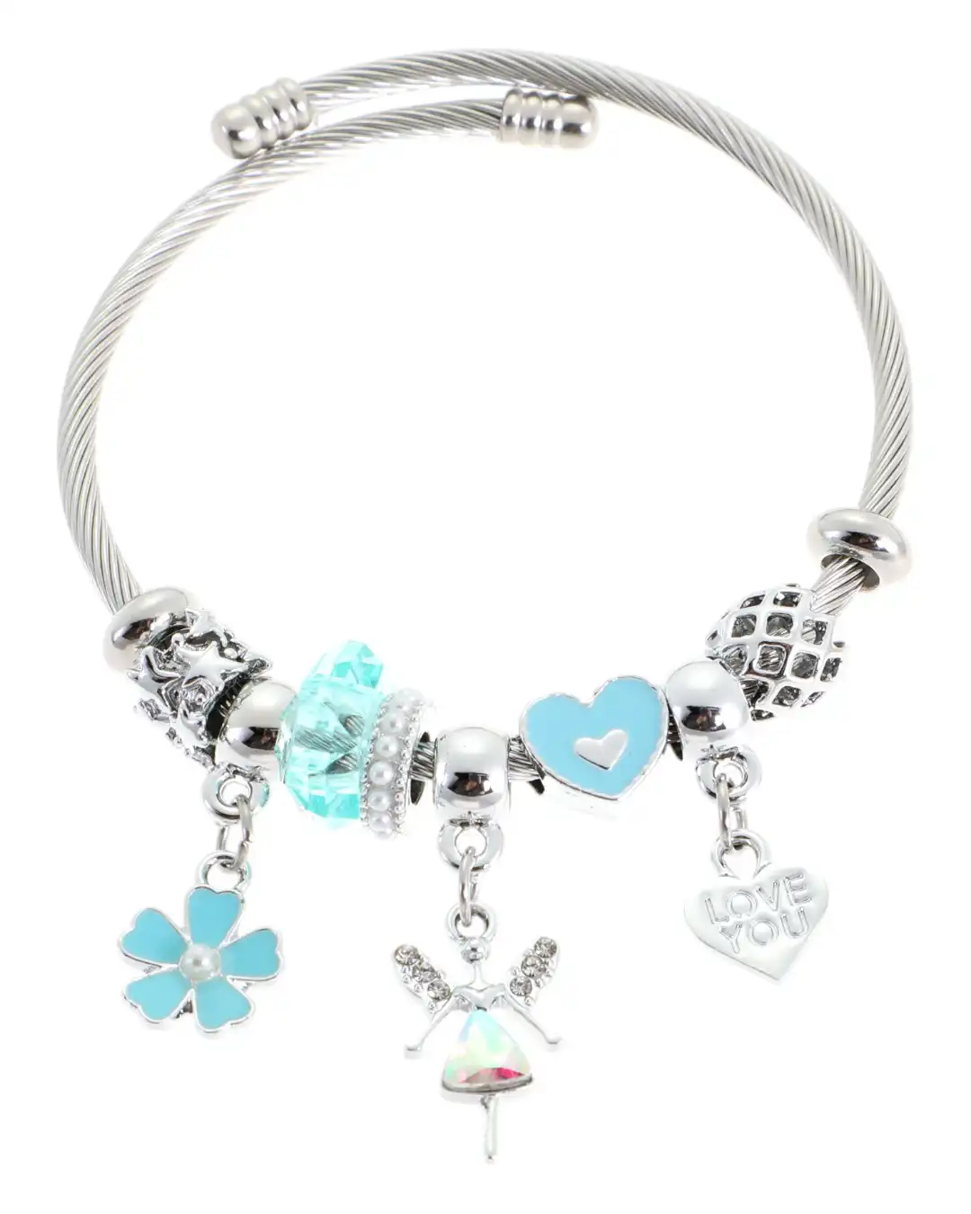 Βραχιόλι άγγελος QW-8108-15 – Γαλάζιο