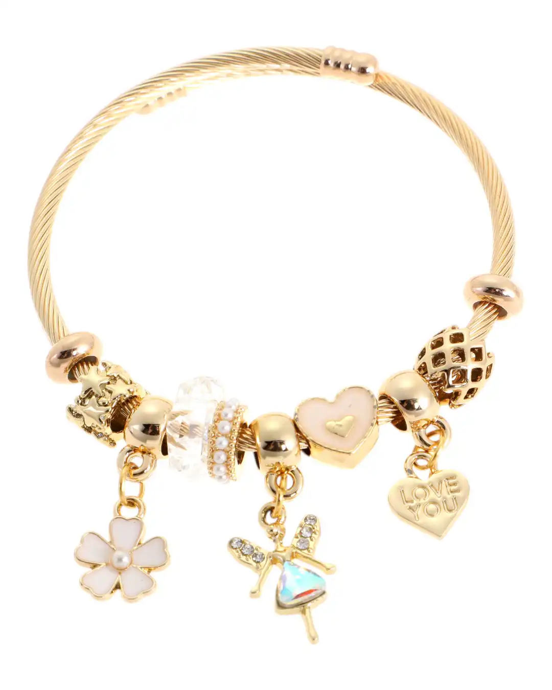 Βραχιόλι άγγελος QW-8108-15 – Ασπρο