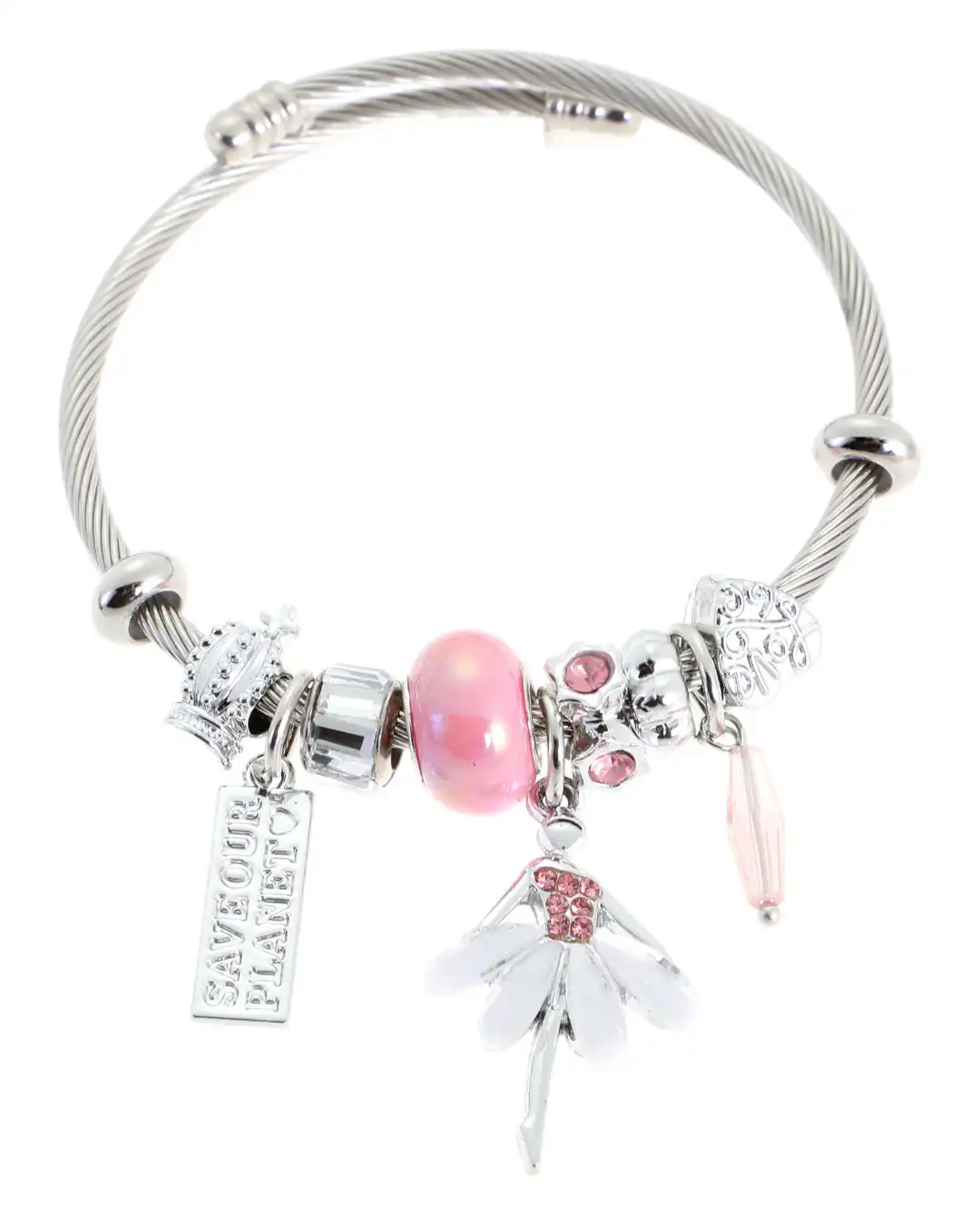 Βραχιόλι μπαλαρίνα QW-8110-15 – Ρόζ