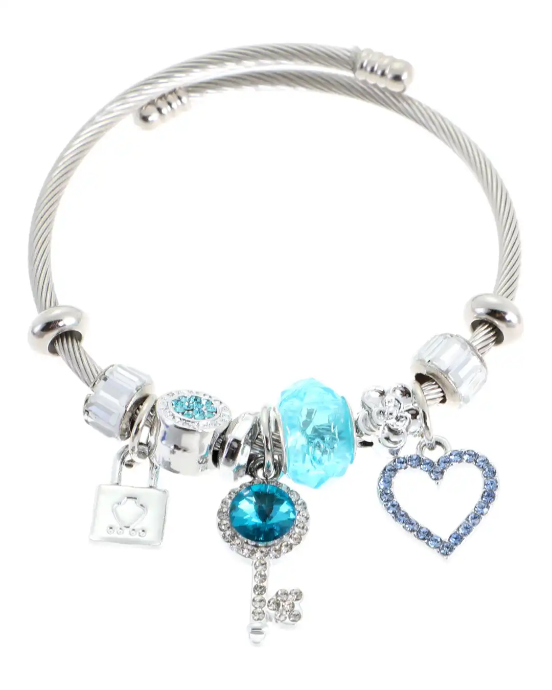 Βραχιόλι κλειδί QW-8111-15 – Γαλάζιο