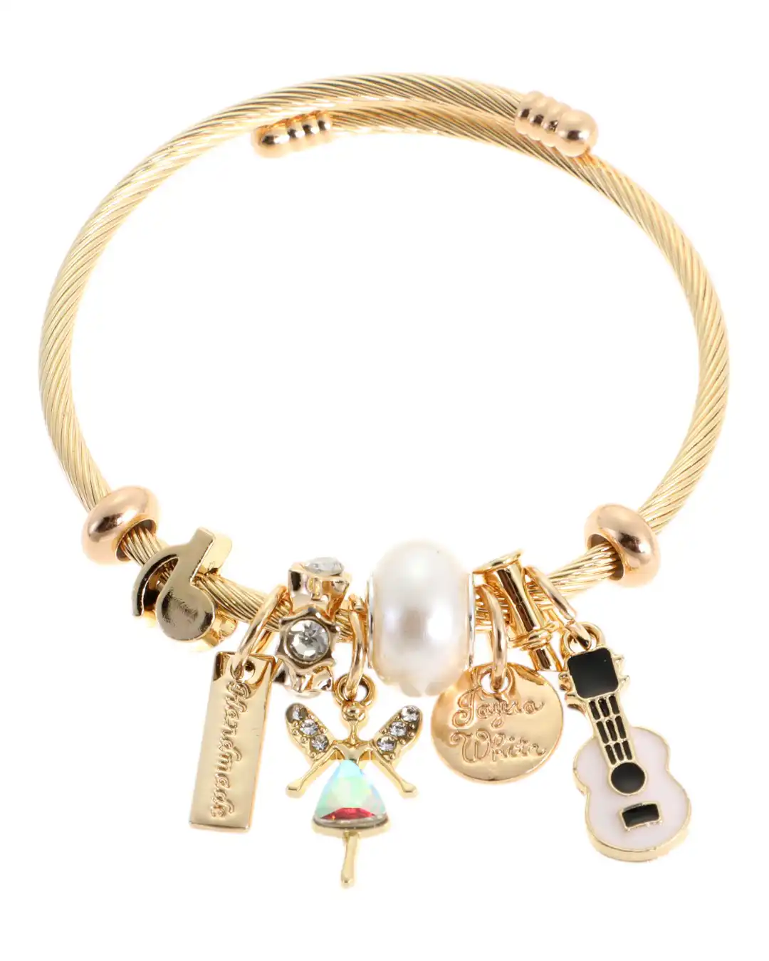 Βραχιόλι με κιθάρα QW-8124-15 – Ασπρο