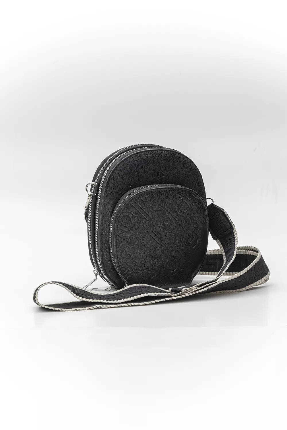 Χιαστί τριθέσιο τσαντάκι με ιμάντα οβάλ