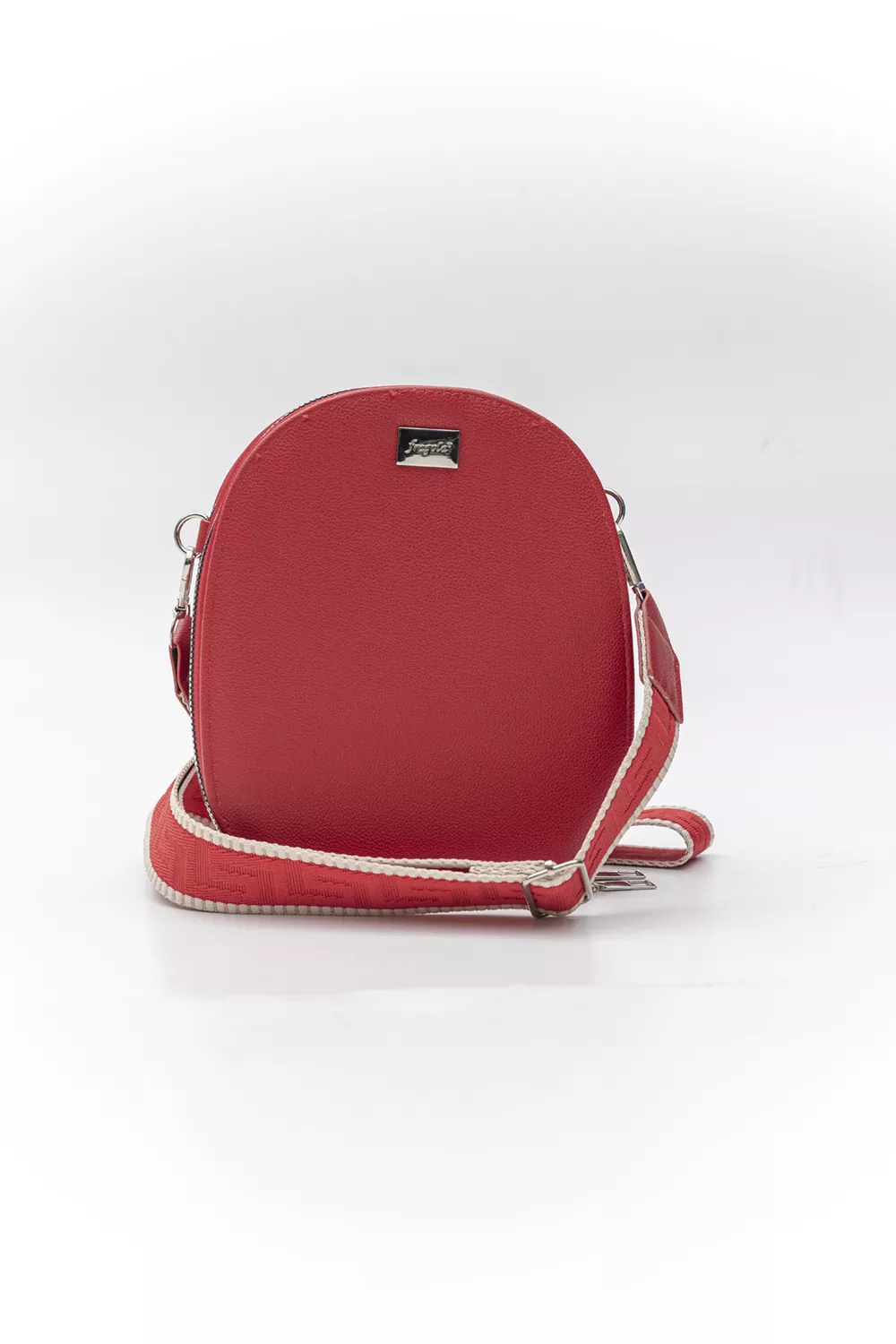 Χιαστί τριθέσιο τσαντάκι με ιμάντα οβάλ