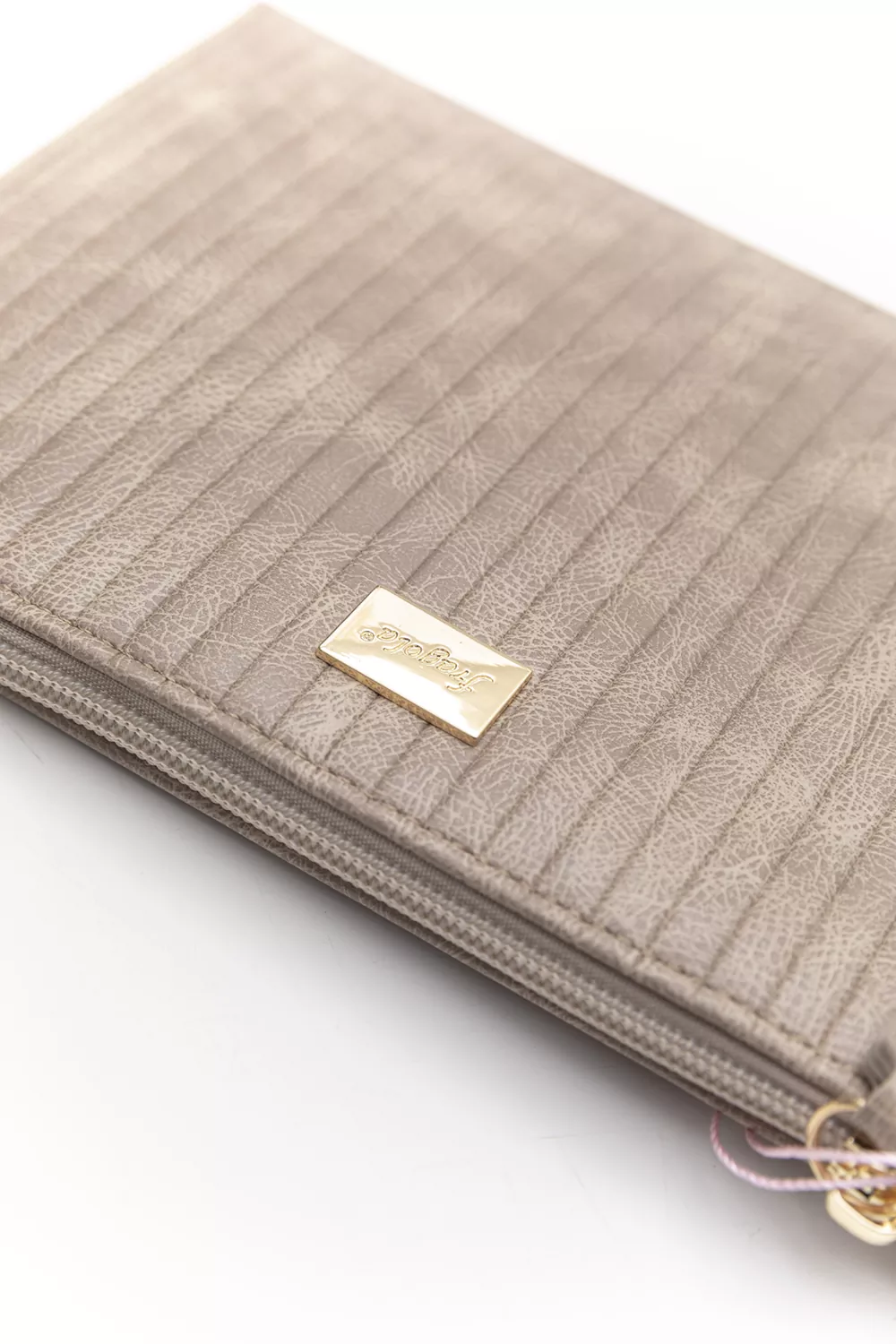 Φάκελος πλακέ με φερμουάρ και χειρολαβή VINTAGE (6άδα)