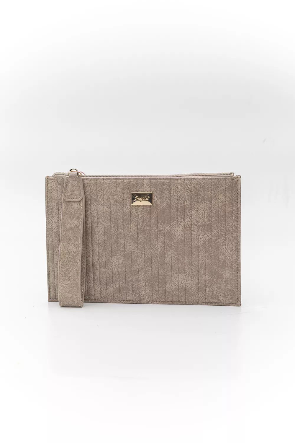 Φάκελος πλακέ με φερμουάρ και χειρολαβή VINTAGE Φάκελος πλακέ με φερμουάρ και χειρολαβή VINTAGE