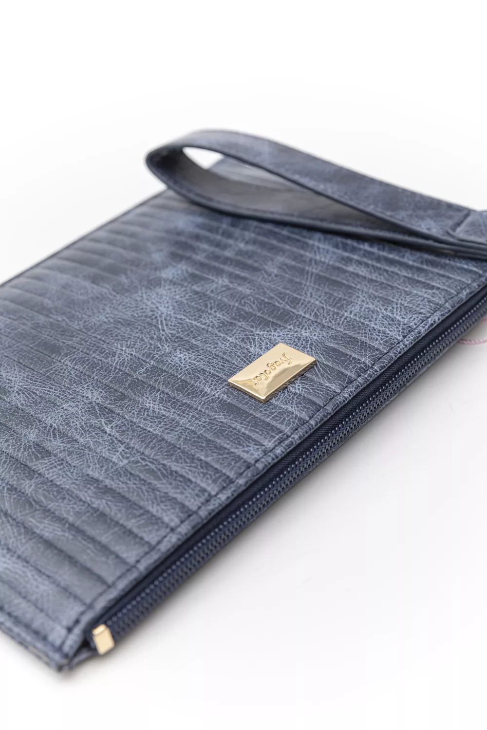 Φάκελος πλακέ με φερμουάρ και χειρολαβή VINTAGE (6άδα)