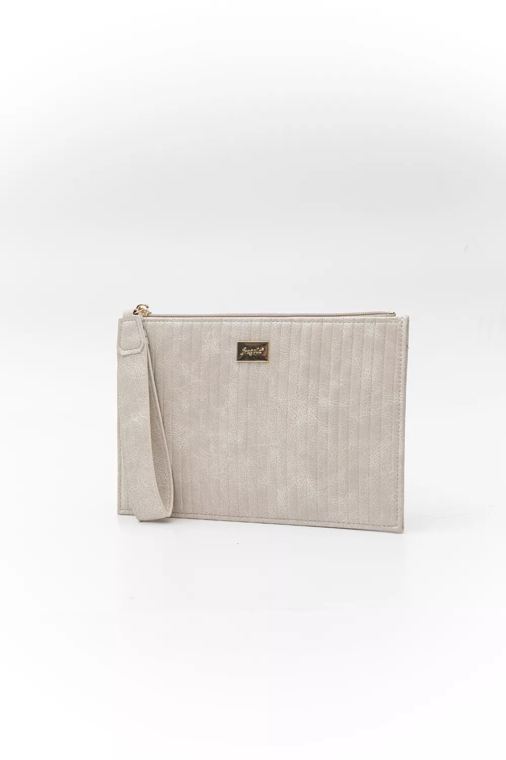 Φάκελος πλακέ με φερμουάρ και χειρολαβή VINTAGE Φάκελος πλακέ με φερμουάρ και χειρολαβή VINTAGE