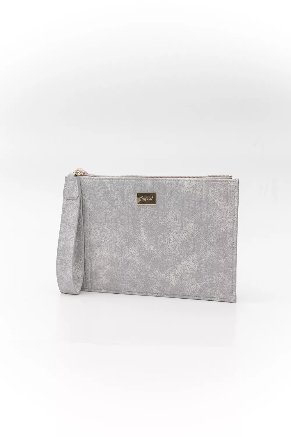 Φάκελος πλακέ με φερμουάρ και χειρολαβή VINTAGE Φάκελος πλακέ με φερμουάρ και χειρολαβή VINTAGE