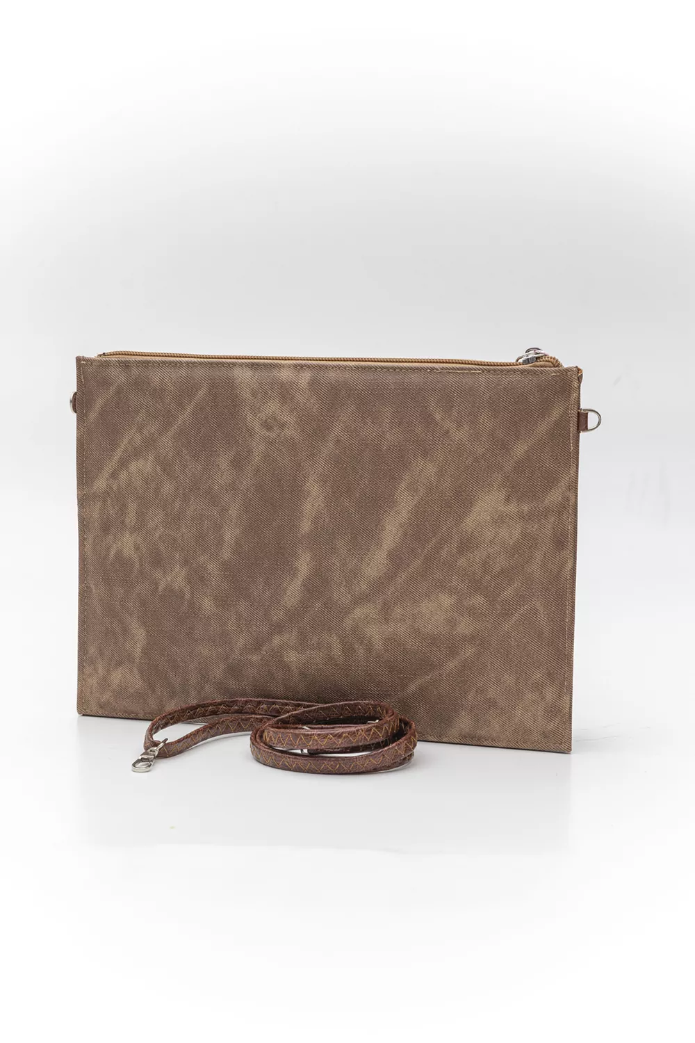 Μεγάλος φάκελος πλακέ σταθερός με φερμουάρ και χειρολαβή JEAN Μεγάλος φάκελος πλακέ σταθερός με φερμουάρ και χειρολαβή JEAN