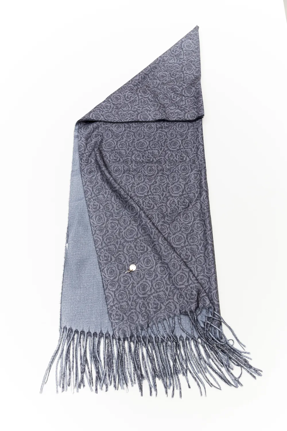 Double face πασμίνα με τριανταφυλλάκια Double face πασμίνα με τριανταφυλλάκια