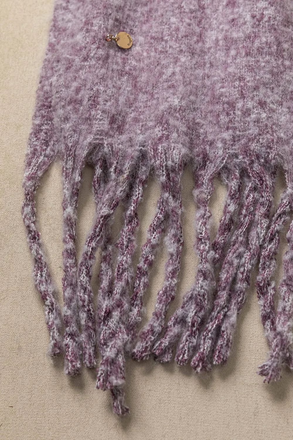 Μπουκλέ πασμίνα-κουβέρτα Μπουκλέ πασμίνα-κουβέρτα