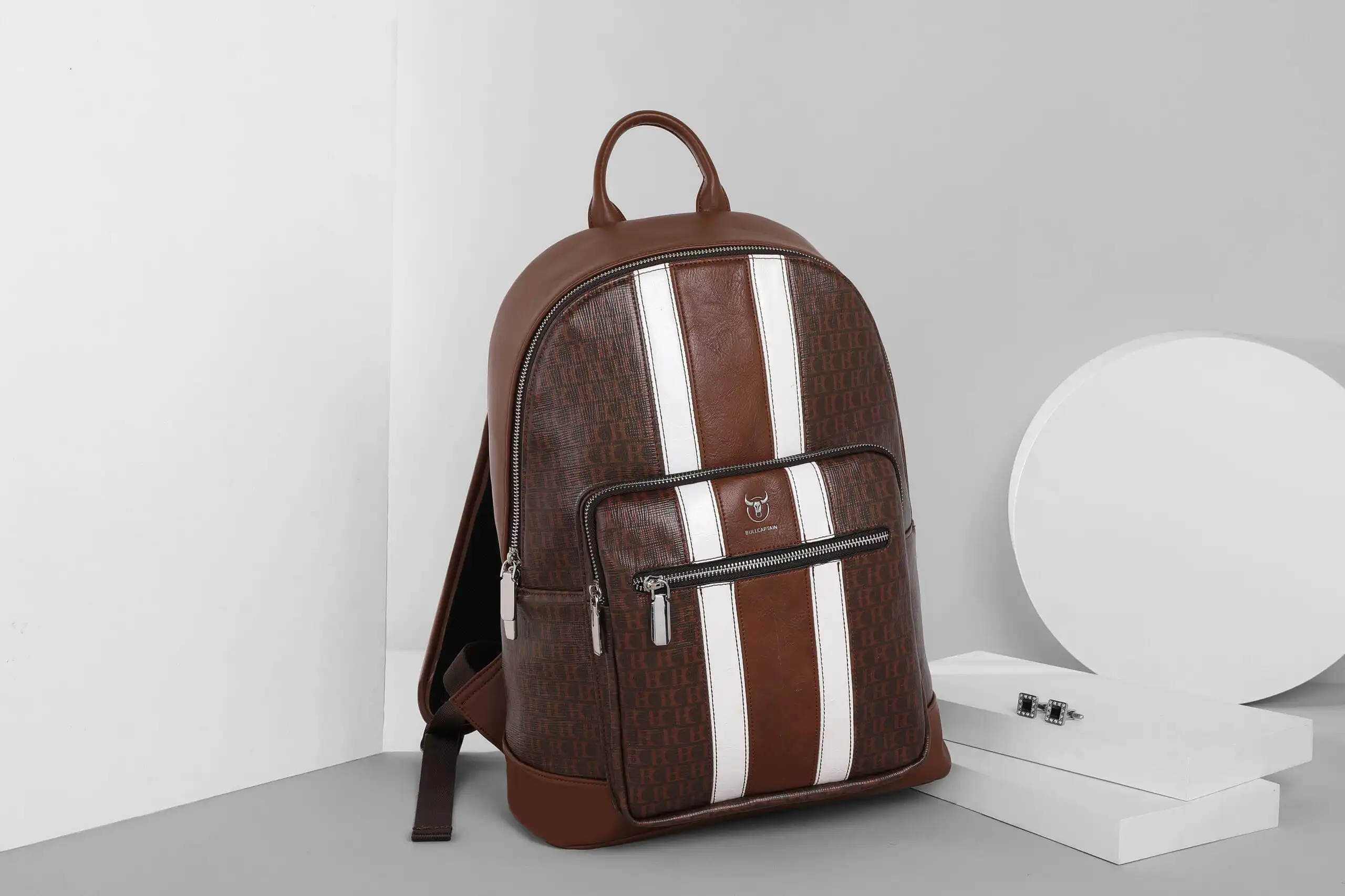 Σακίδιο πλάτης Bull Captain SJB0301 καφέ