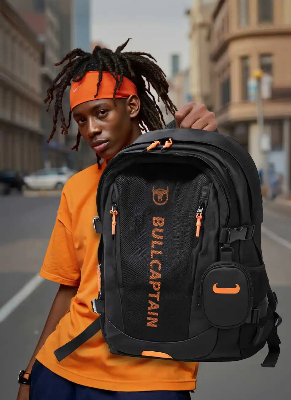 Σακίδιο Πλάτης Bull Captain SJB6061 μαύρο Σακίδιο Πλάτης Bull Captain SJB6061 μαύρο