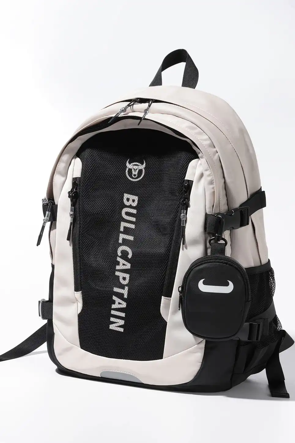 Σακίδιο Πλάτης Bull Captain SJB6061 άσπρο