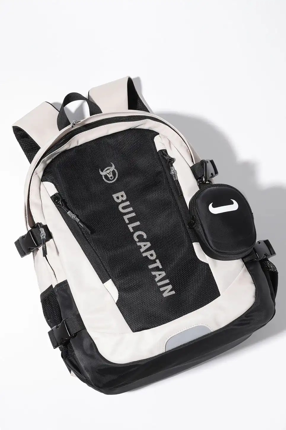 Σακίδιο Πλάτης Bull Captain SJB6061 άσπρο
