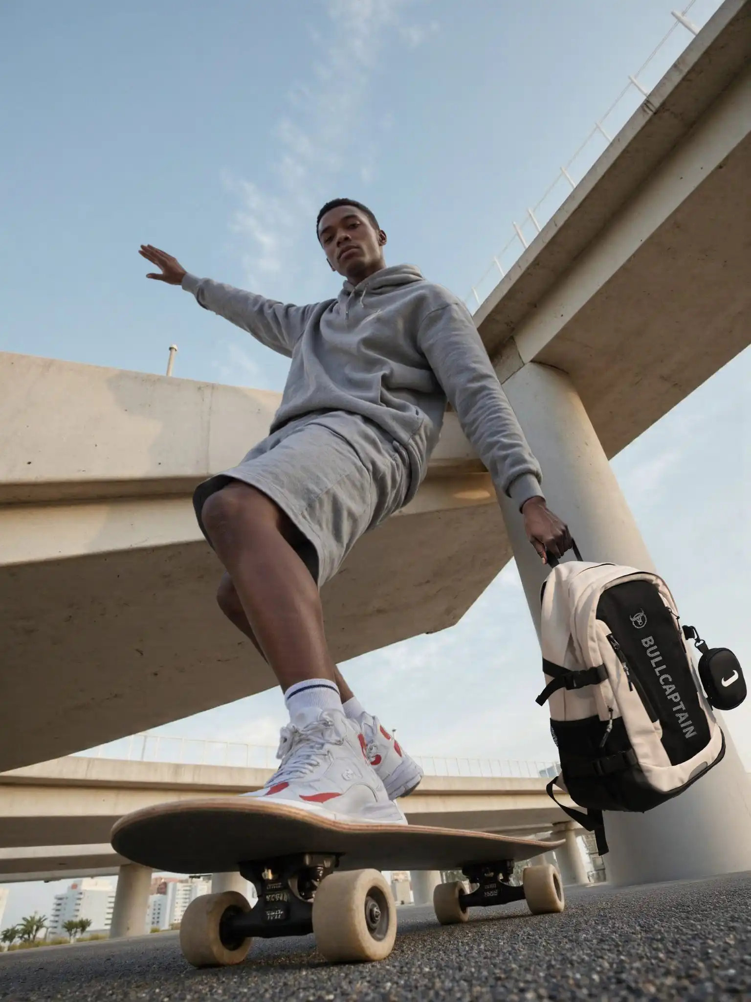 Σακίδιο Πλάτης Bull Captain SJB6061 άσπρο Σακίδιο Πλάτης Bull Captain SJB6061 άσπρο