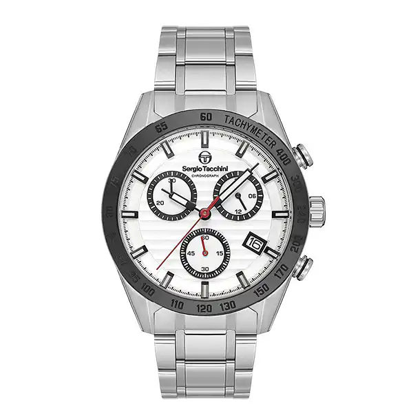 Ατσάλινο ρολόι SERGIO TACCHINI ST.1.10420-1