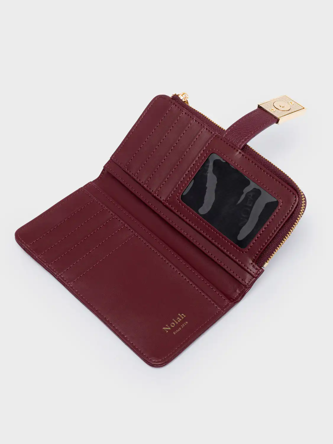 Savvina Burgundy Light Gold