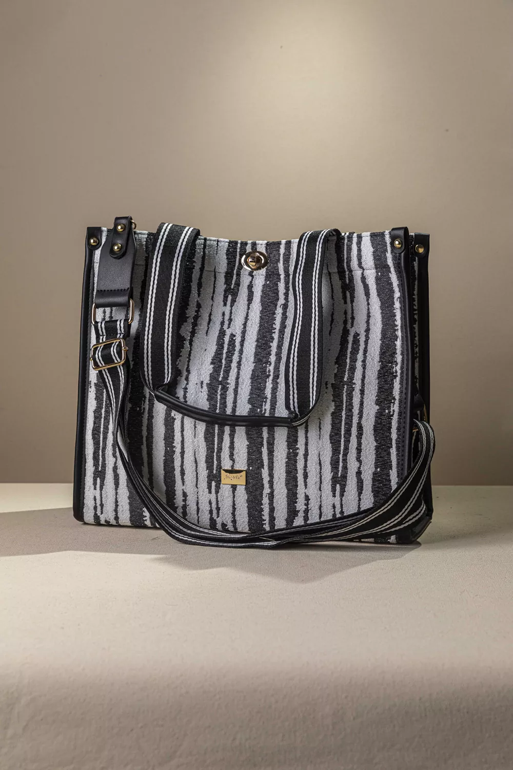 Μεγάλη tote υφασμάτινη τσάντα