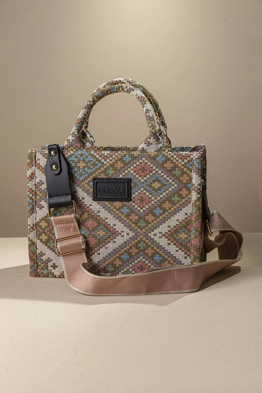 Μεσαία υφασμάτινη Tote Bag