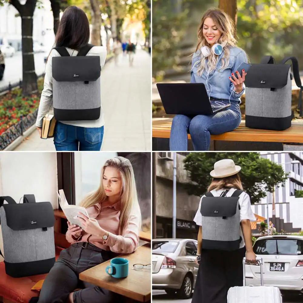 Γυναικείο Σακίδιο Για Laptop Lovevook 15,6” UB1640 black/gray