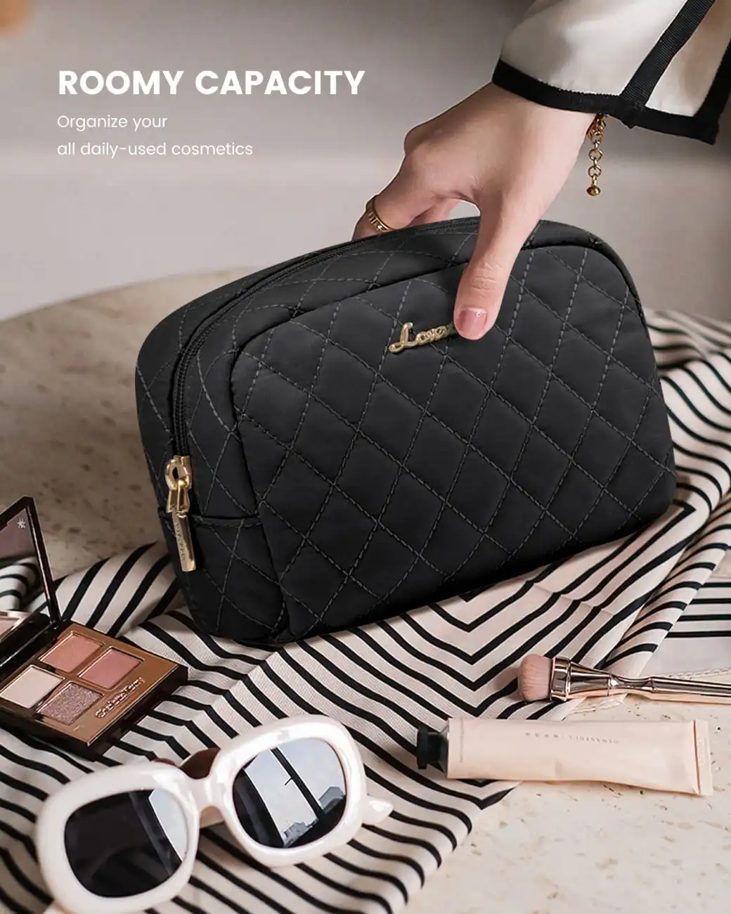 Σετ Σακ βουαγιάζ ταξιδιού 40 L Lovevook UB1972 black