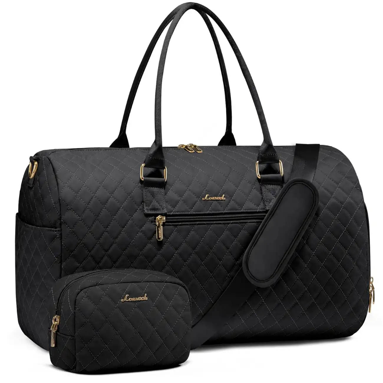 Σετ Σακ βουαγιάζ ταξιδιού 40 L Lovevook UB1972 black