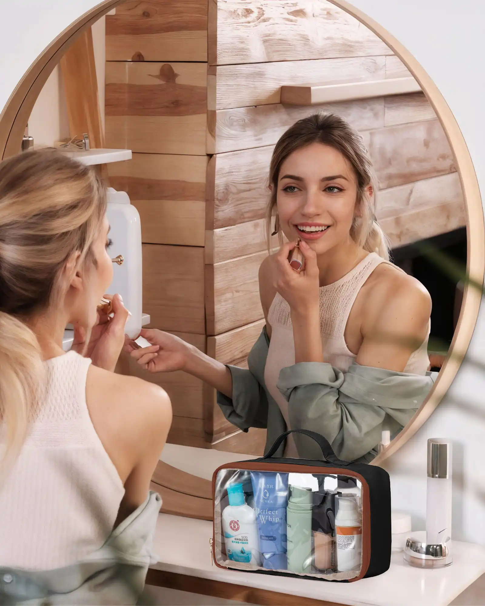 Σετ Σάκος ταξιδιού 35 L Lovevook UB3171 beige black