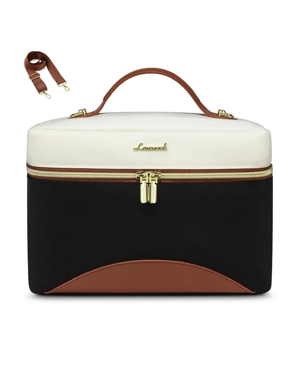 Lunch Bag Ισοθερμική τσάντα Lovevook UB3225 beige/black Lunch Bag Ισοθερμική τσάντα Lovevook UB3225 beige/black