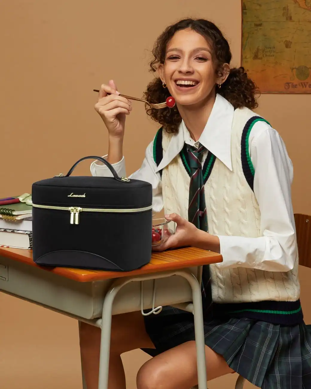 Lunch Bag Ισοθερμική τσάντα Lovevook UB3225 black