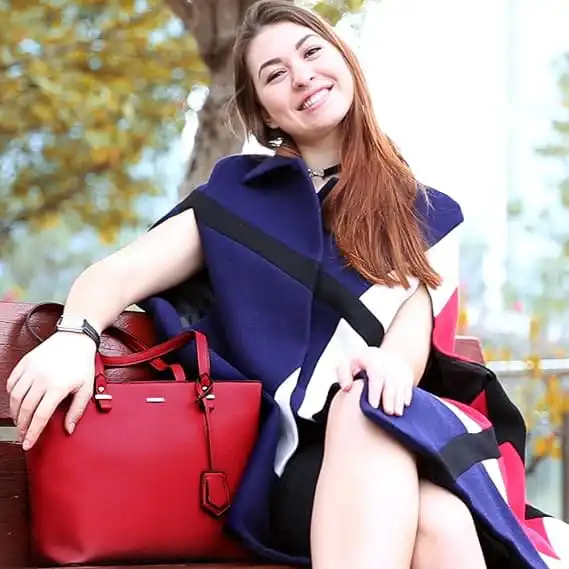 Γυναικείο σετ τσάντας ώμου/χιαστί/χειρός φορητού υπολογιστή Lovevook 13,3'' WB0976 κόκκινο