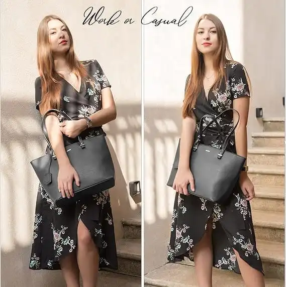 Γυναικεία τσάντα ώμου φορητού υπολογιστή Lovevook 13,3” WB0976-L black