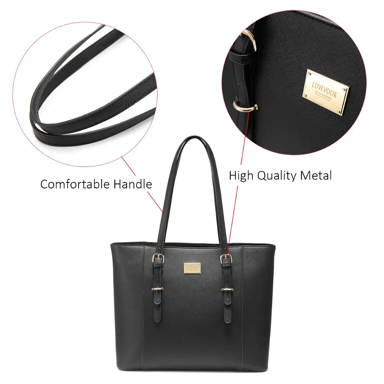 Γυναικεία Τσάντα για Laptop Lovevook 15,6'' WB1290 black