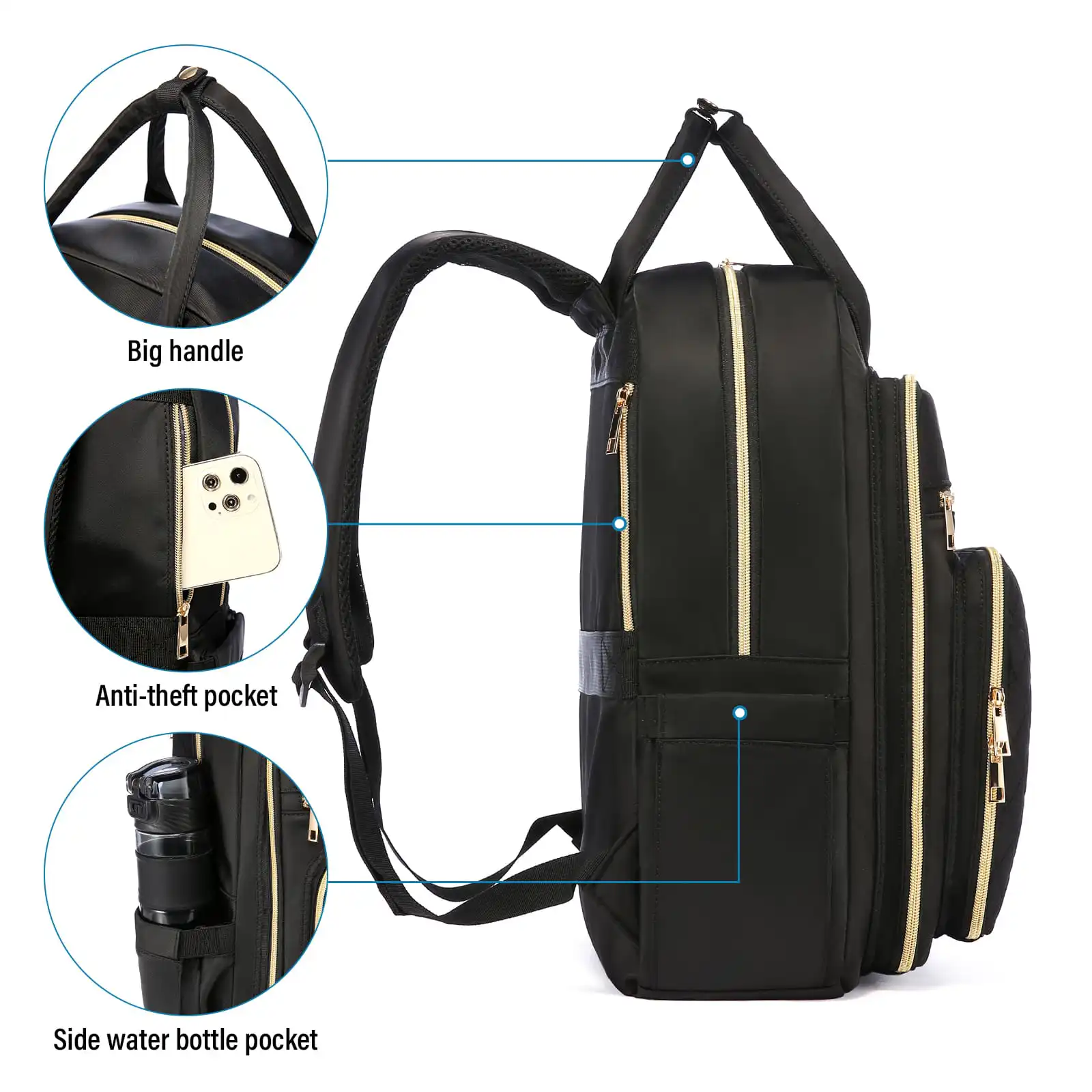 Γυναικείο Σακίδιο Φορητού Υπολογιστή Lovevook 15,6'' WB1943 black