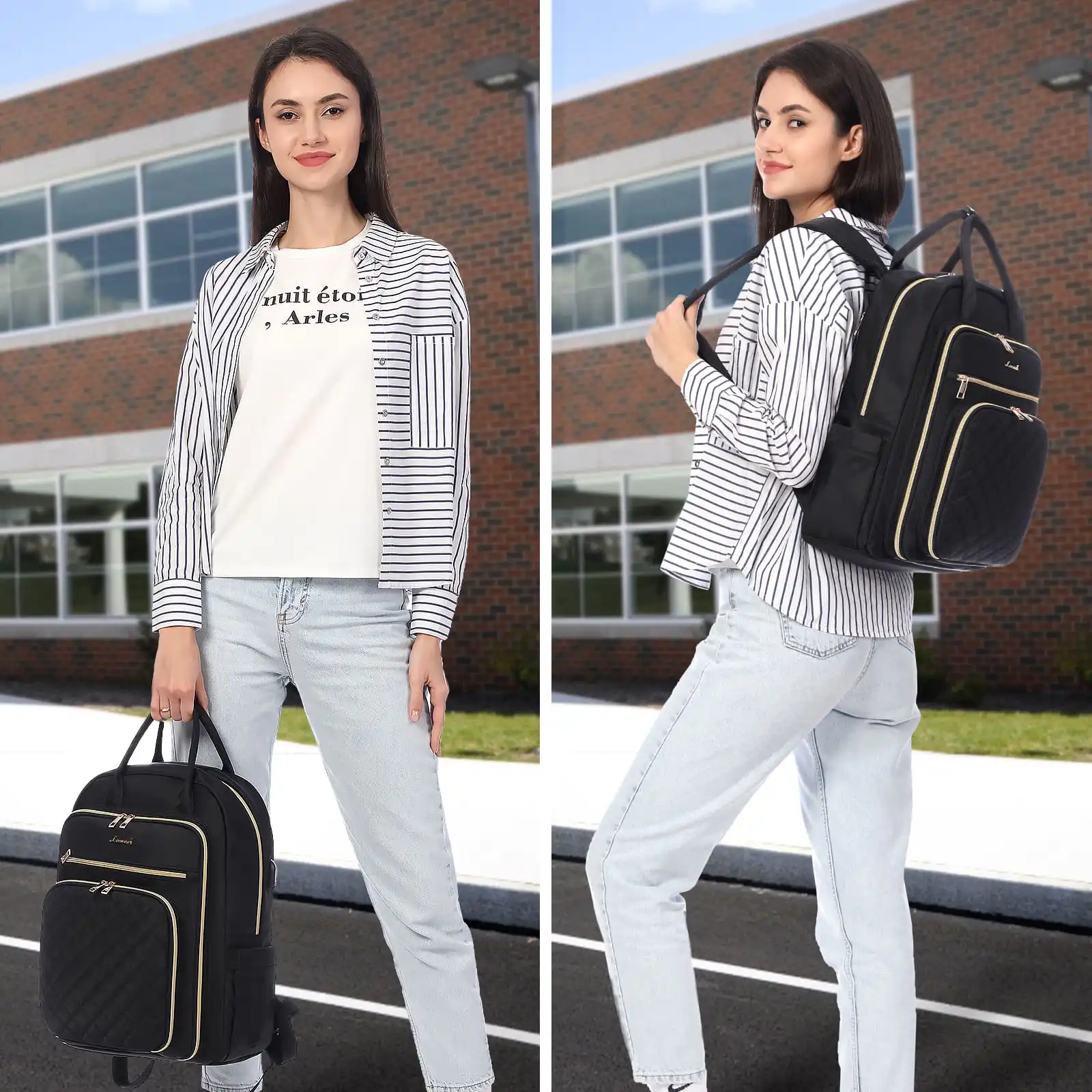 Γυναικείο Σακίδιο Φορητού Υπολογιστή Lovevook 15,6” WB1943 black