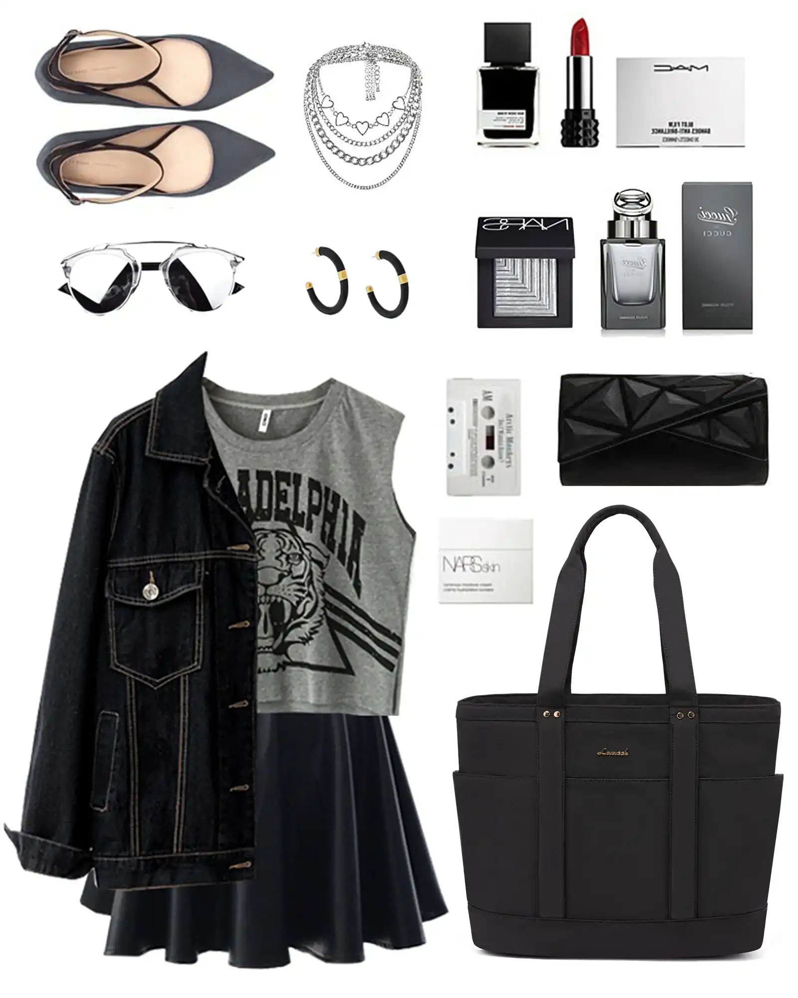 Γυναικεία τσάντα ώμου φορητού υπολογιστή Lovevook 15,6'' WB2148 black