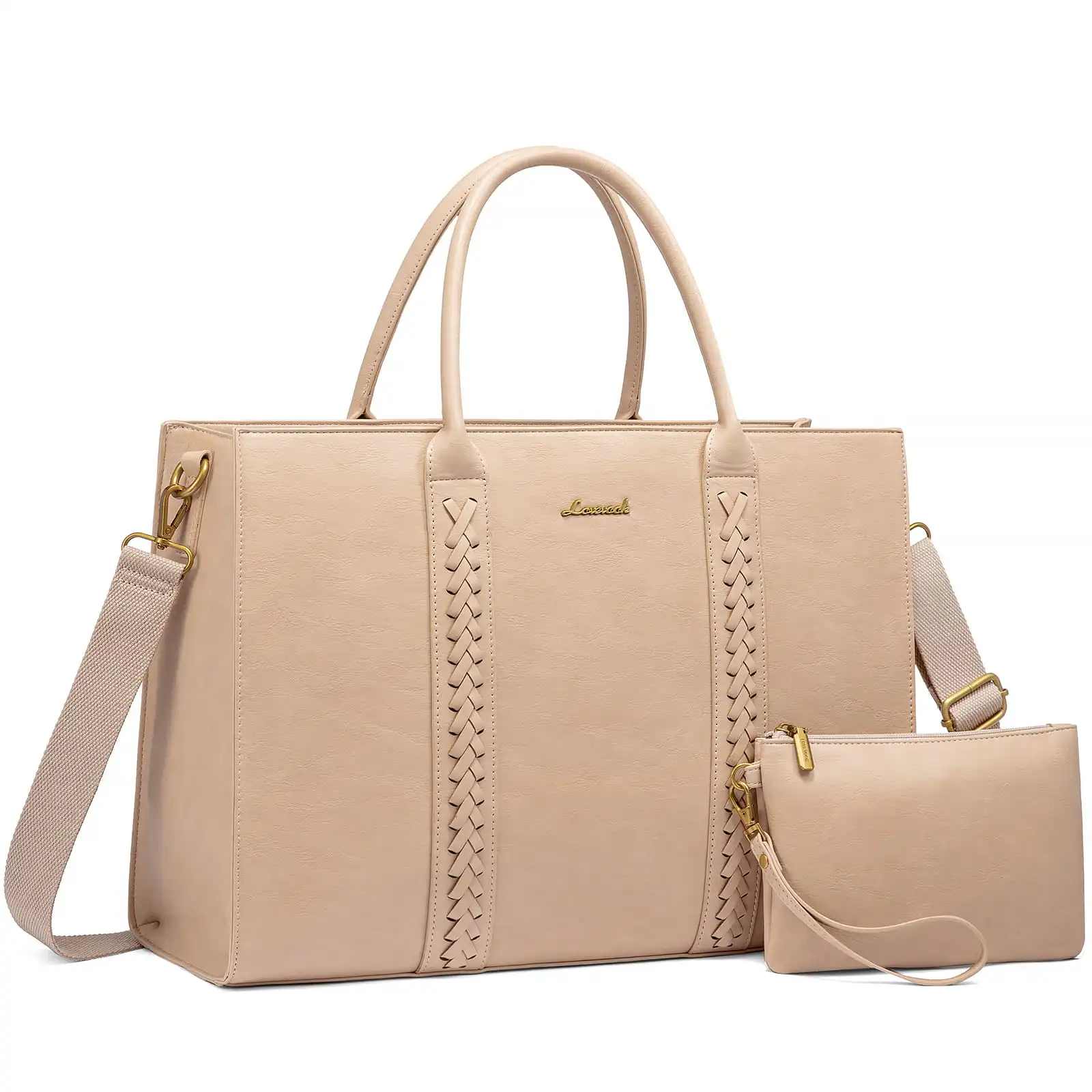 Γυναικεία τσάντα ώμου φορητού υπολογιστή Lovevook 15,6'' WB3063 apricot