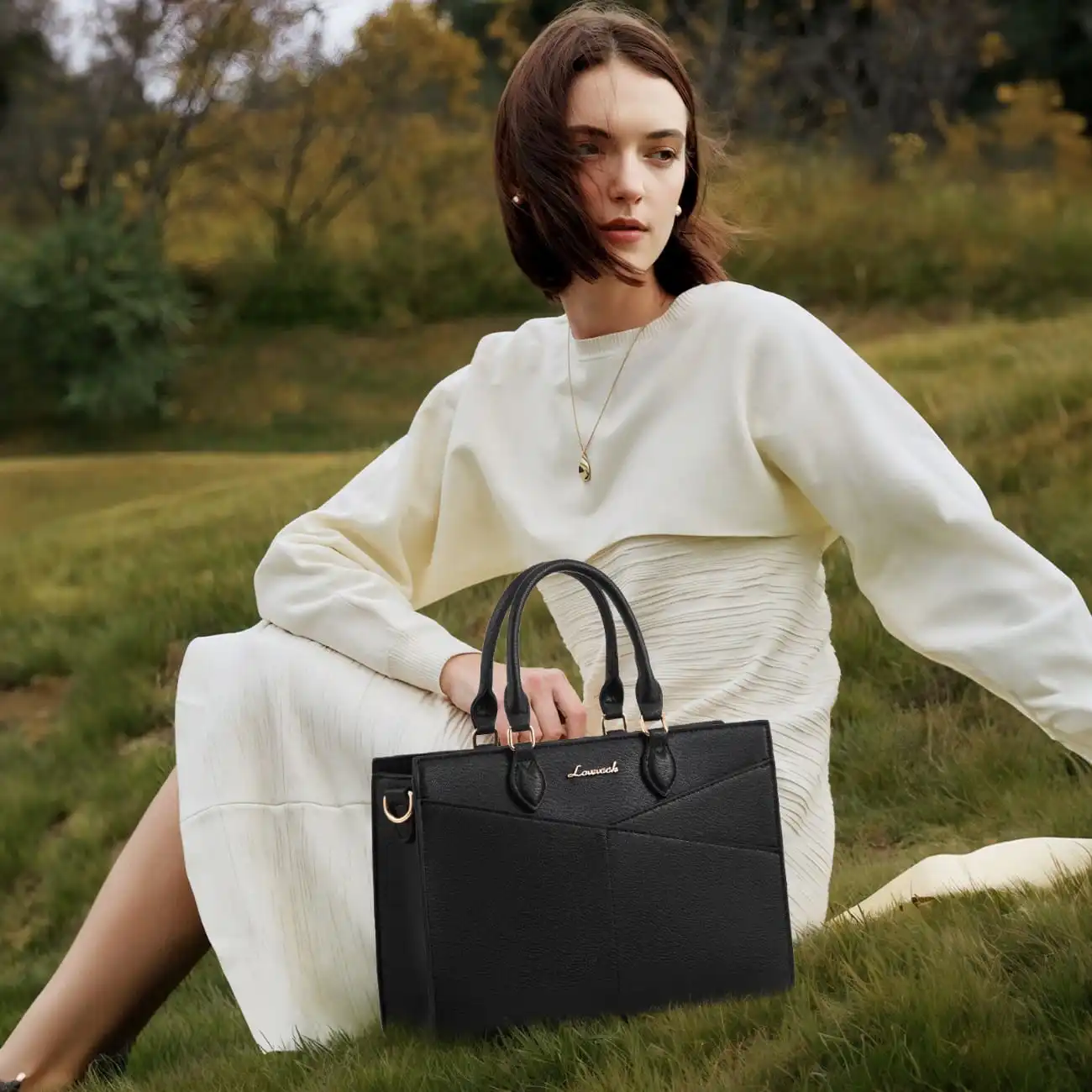 Γυναικεία τσάντα χειρός Lovevook WB3166 black