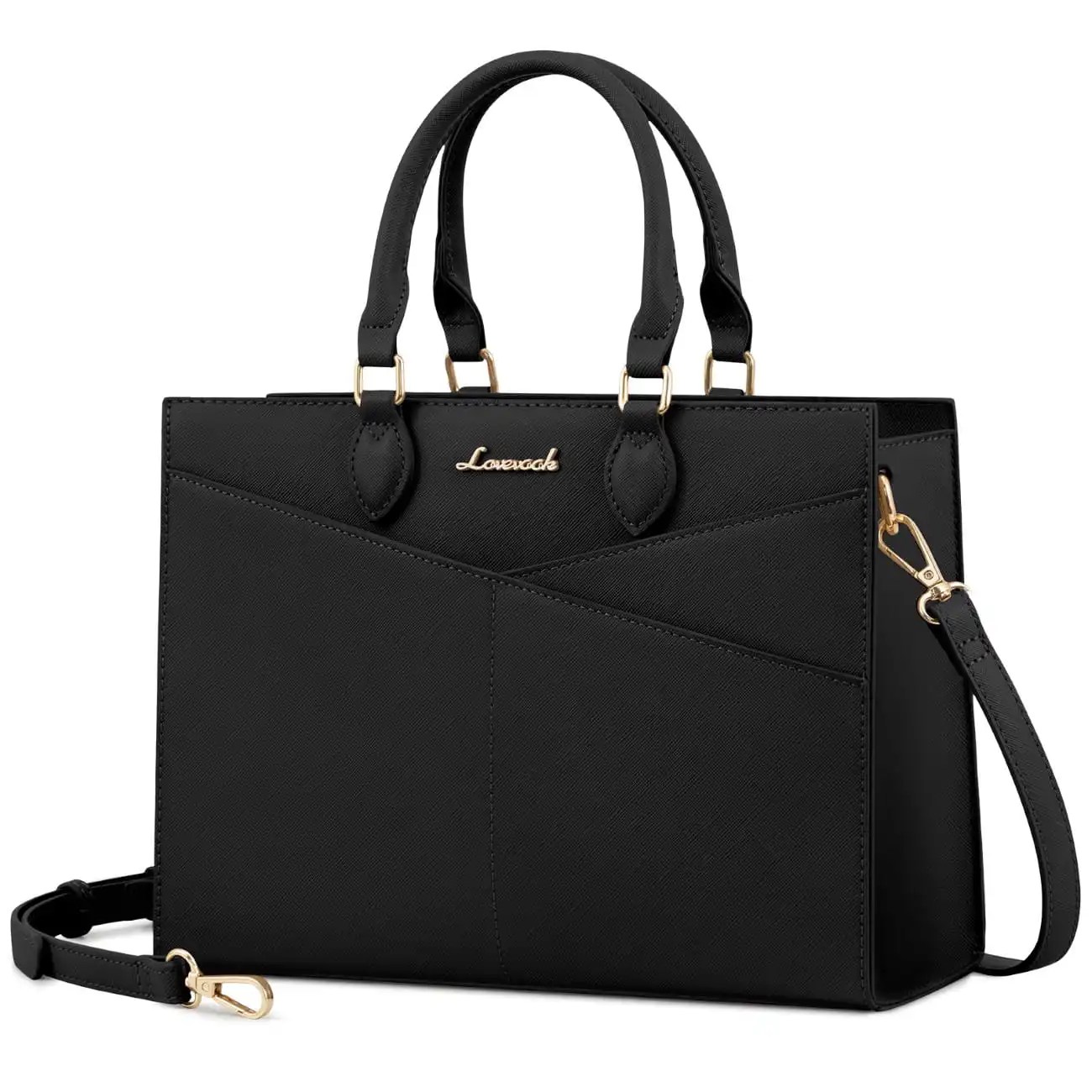Γυναικεία τσάντα χειρός Lovevook WB3166 black