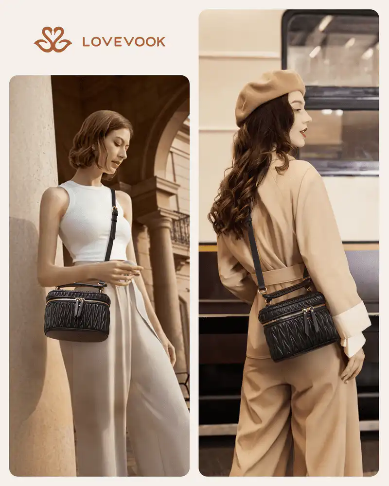 Γυναικείο Τσαντάκι Χιαστί Lovevook 15,6” WB4220 black Γυναικείο Τσαντάκι Χιαστί Lovevook 15,6” WB4220 black